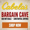 cabelas bargain cave